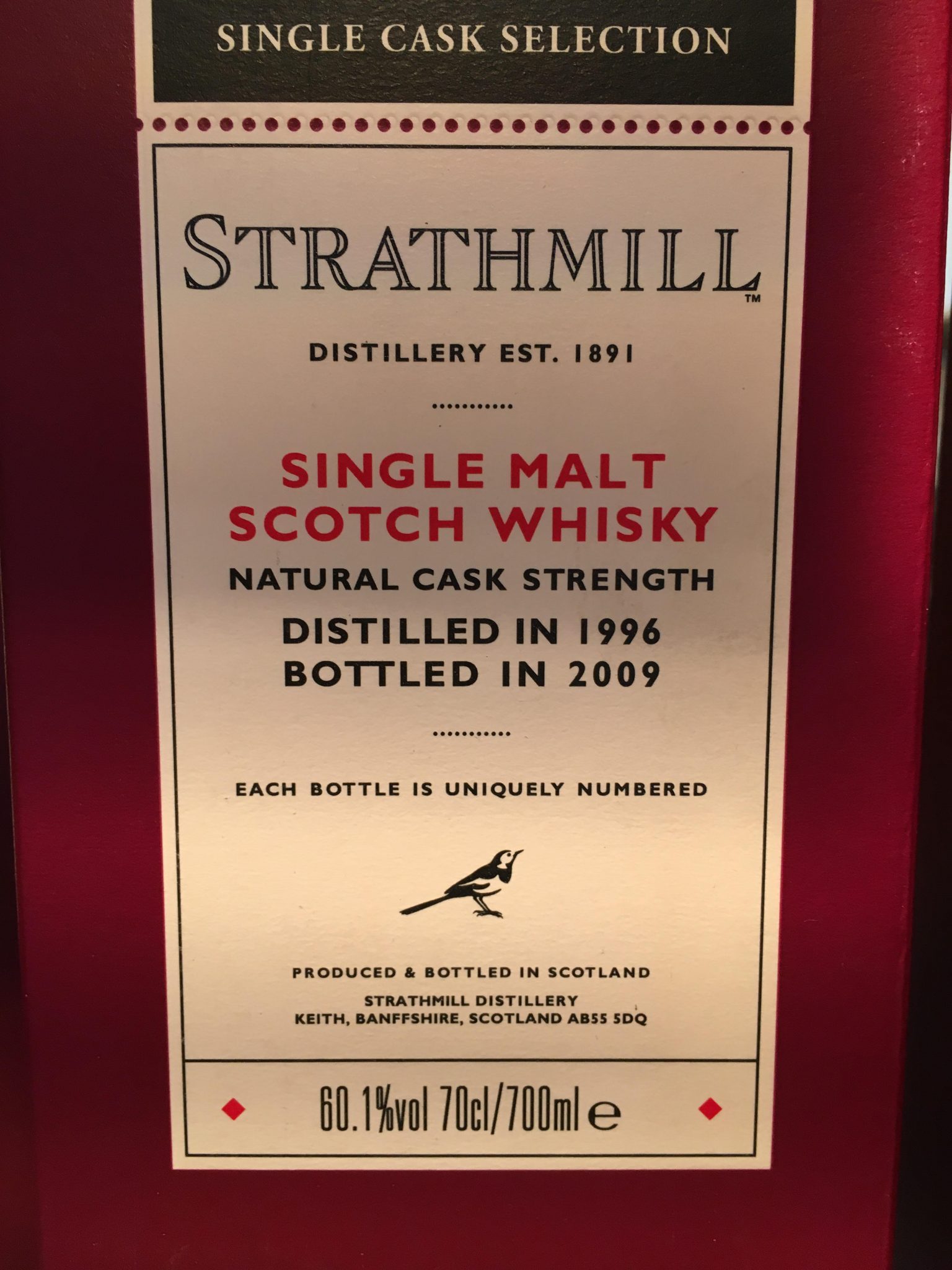 Strathmill 1996 2009 Mc 60 1 Only 300 Bottles Whiskyexclusive