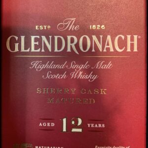 Glendronach 12 years 2024 43% new box design