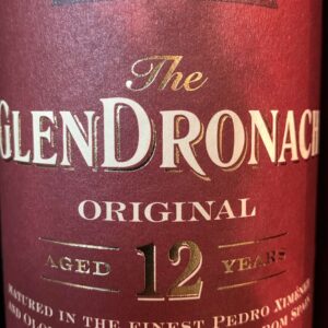 Glendronach 12 years 2023 old version 43%