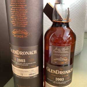 Glendronach 2003 2015 12 years 54,9% only 651 bottles private bottle