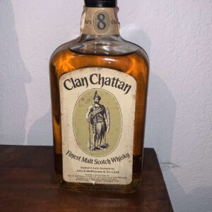 Clan chattan 8 years 1969 to mid 1970s 40% 750ml private bottle