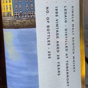 Ledaig 1995 2022 PST 26 years 45% only 255 bottles