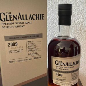 Glenallachie 2009 2025 15 years bordeaux red wine caskespecially made for the Netherlands 61,8%