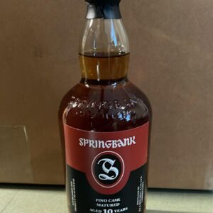 Springbank 2015 2025 10 years fino cask 55% only 11400 bottles