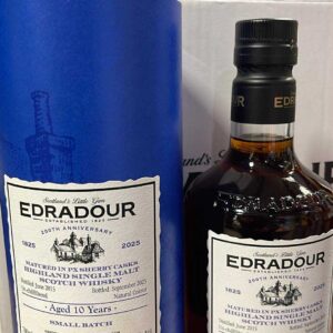 Edradour 2015 2025 10 years px sherry casks 46% 200th anniversary
