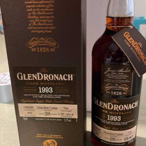 Glendronach 1993 2022 28 years cask 7100 51,9% only 667 bottles private bottle