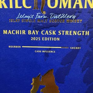Kilchoman machir bay 2025 cask strength 58,1%