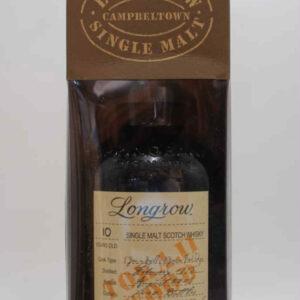 Longrow 1995 2005 10 years tokaji wood 55,6% only 7440 bottles private bottle