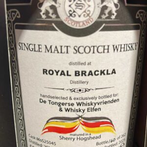 Royal brackla 2010 2025 MoS 58,8% only 262 bottles