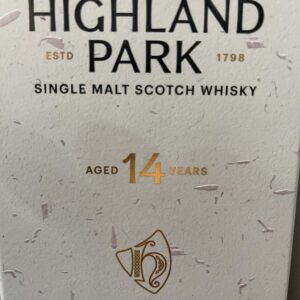 Highland park 14 years 2024 42,3% land of orkney travel retail