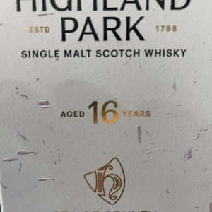 Highland park 16 years 2024 44,5% sea of orkney travel retail