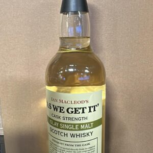 As we get it islay single malt 60,4%