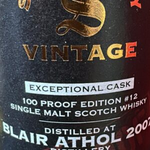 Blair athol 2007 2025 SV 17 years 57,1%