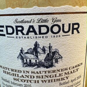 Edradour 2026 sauterness cask 46%
