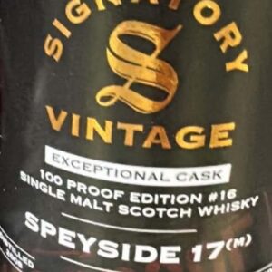 Speyside (M) 17 years SV 2026 57,1%