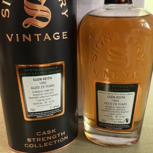 Glen keith 1993 2023 SV 29 years 51,8% only 187 bottles